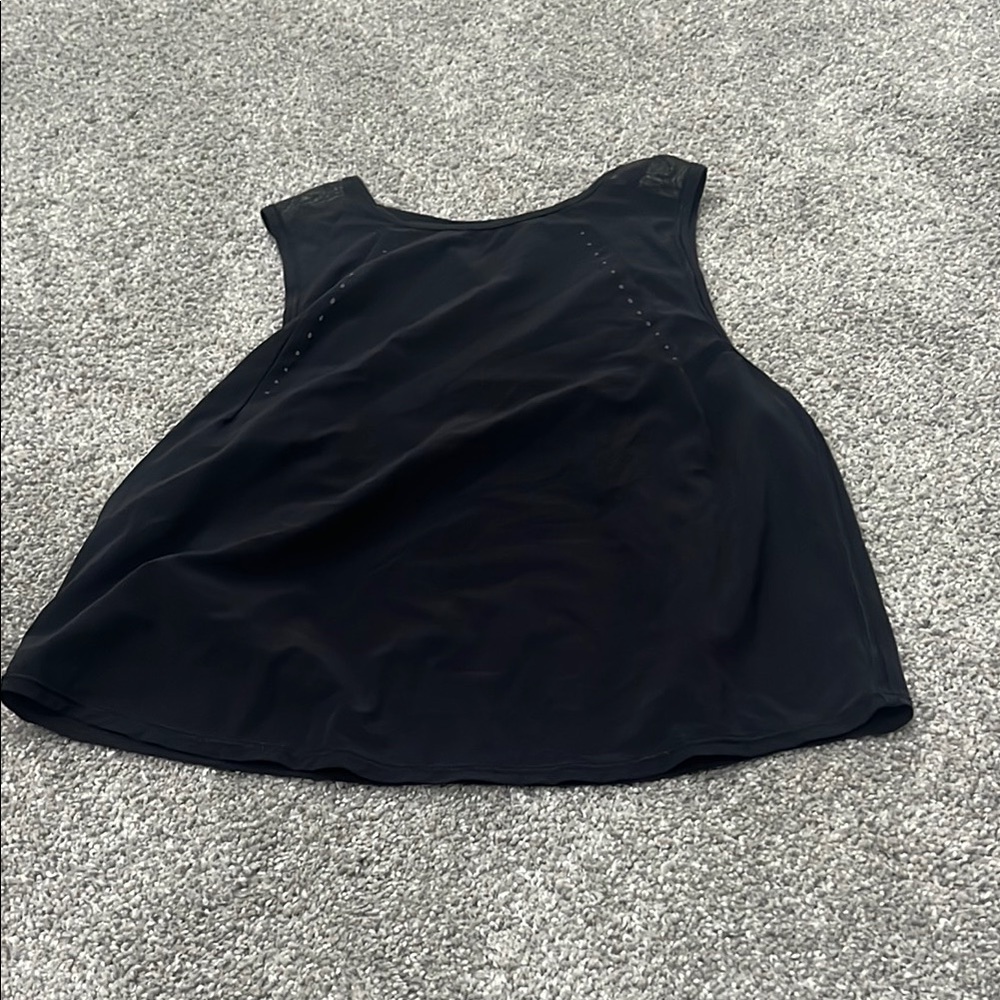 Lululemon Athletica Black Boxy Tank Top